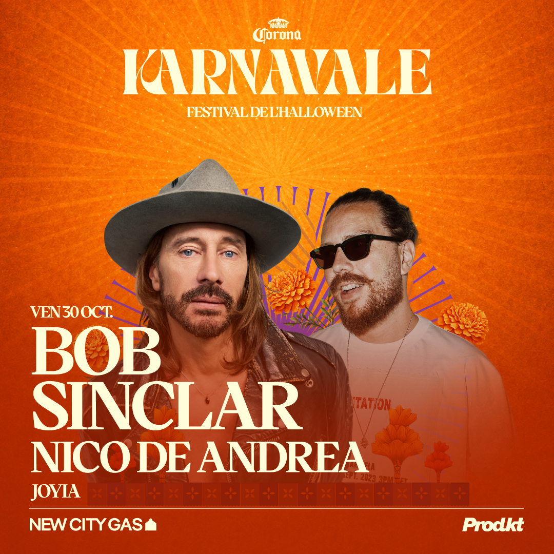 Bob Sinclar, Nico de Andrea à New City Gas