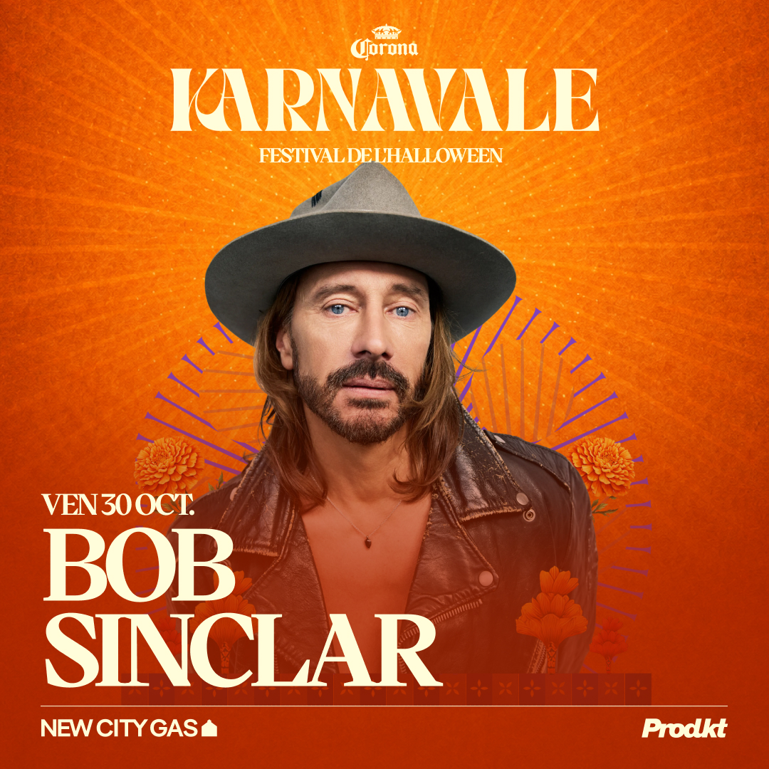 Bob Sinclar at New City Gas in Montreal